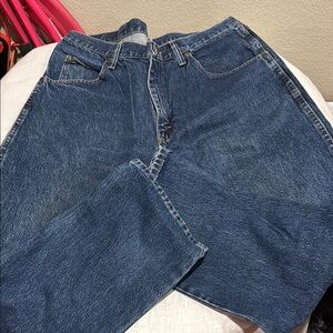 Wrangler Blue Relaxed Fit Jeans with Classic Indigo Finish 29 inch inseam